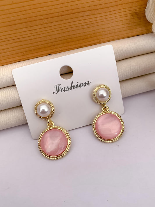 Umbrella's GlamAura Stylish Crystal Drop Earrings for Women – Elegant Party & Daily Wear