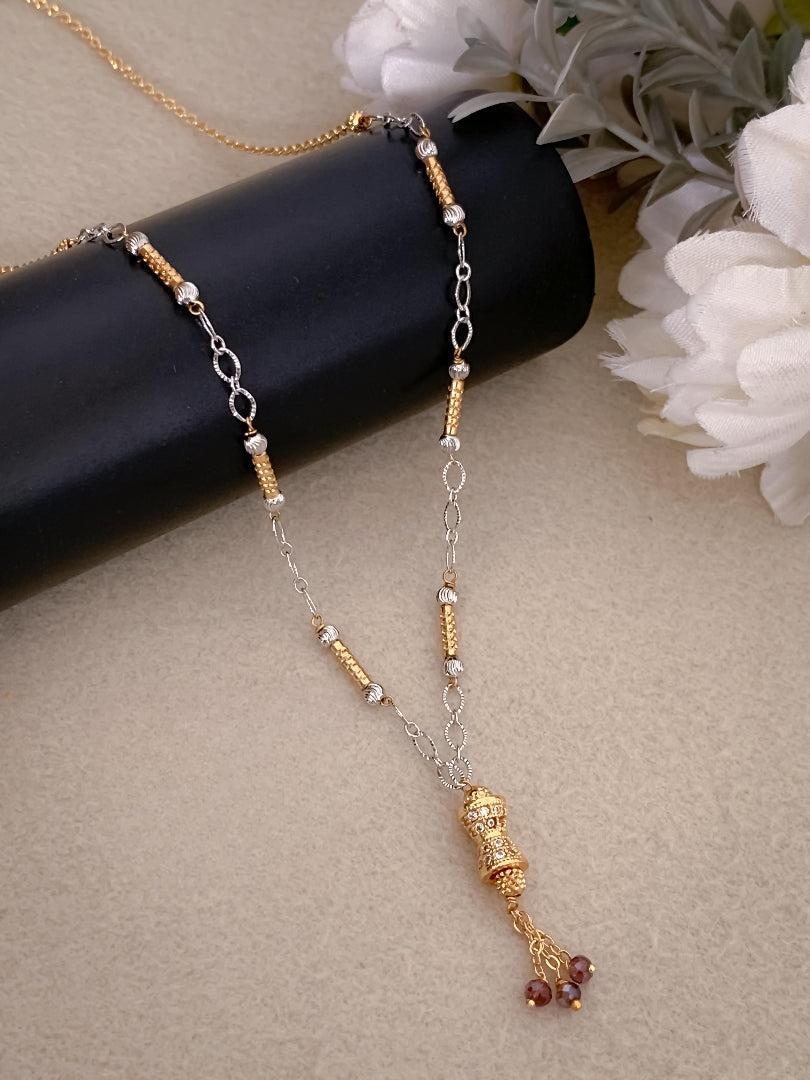 Umbrella's Diamond Gold Mangalsutra for Women – Timeless Traditional Jewelry in 22K Gold Coated