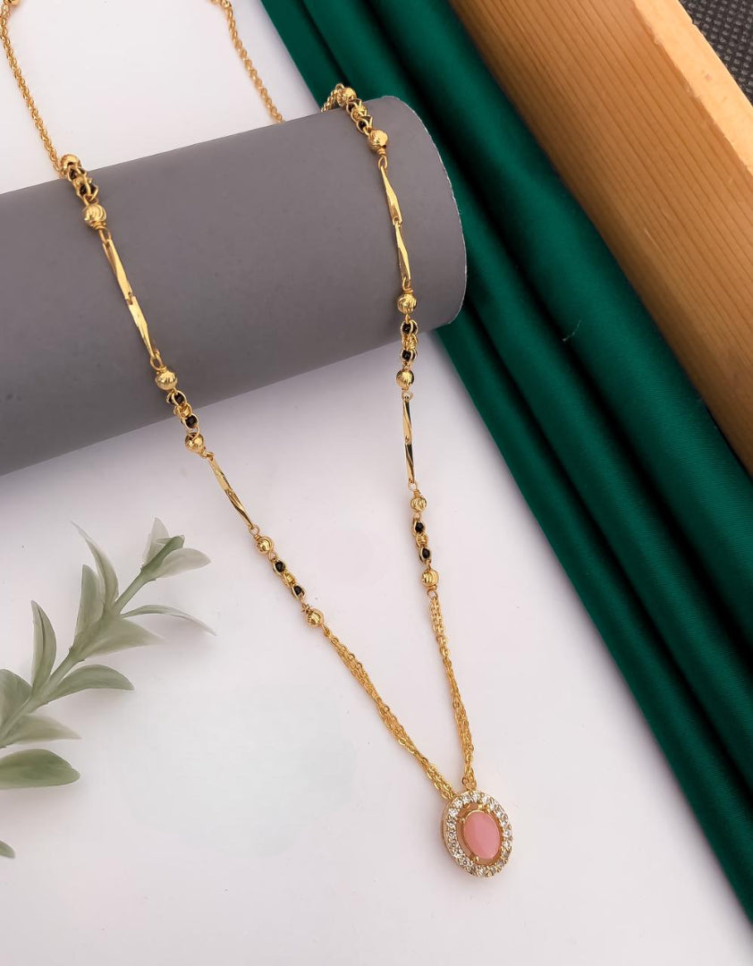 Umbrella's Golden Dokiya Necklace for Women – Traditional Indian Bridal Jewelry