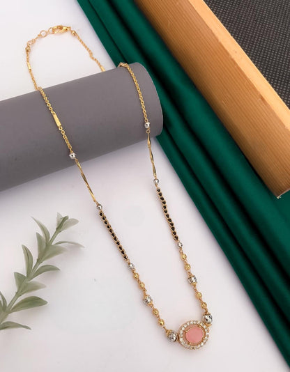 Umbrella's Golden Dokiya Necklace for Women – Traditional Indian Bridal Jewelry