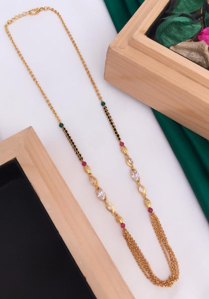 Umbrella's Golden Dokiya Necklace for Women – Traditional Indian Bridal Jewelry