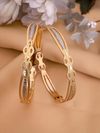 Umbrella's Royal Gold-Plated Kangan for Women