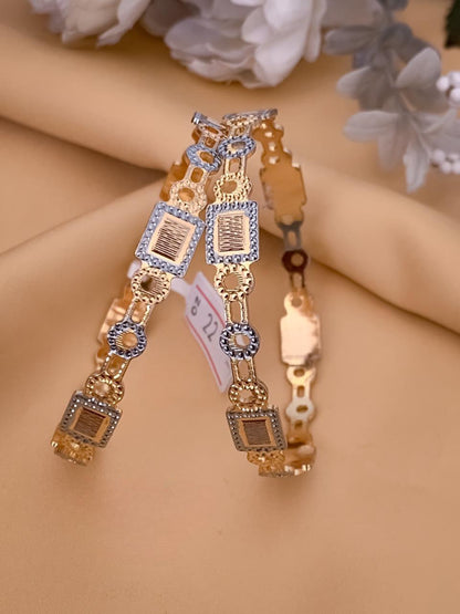 Umbrella's Royal Gold-Plated Kangan for Women