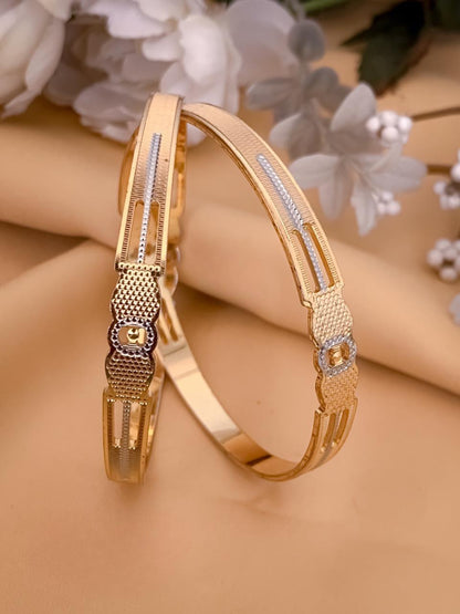 Umbrella's Royal Gold-Plated Kangan for Women