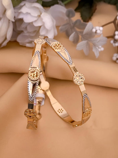 Umbrella's Royal Gold-Plated Kangan for Women