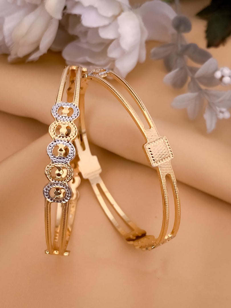 Umbrella's Royal Gold-Plated Kangan for Women