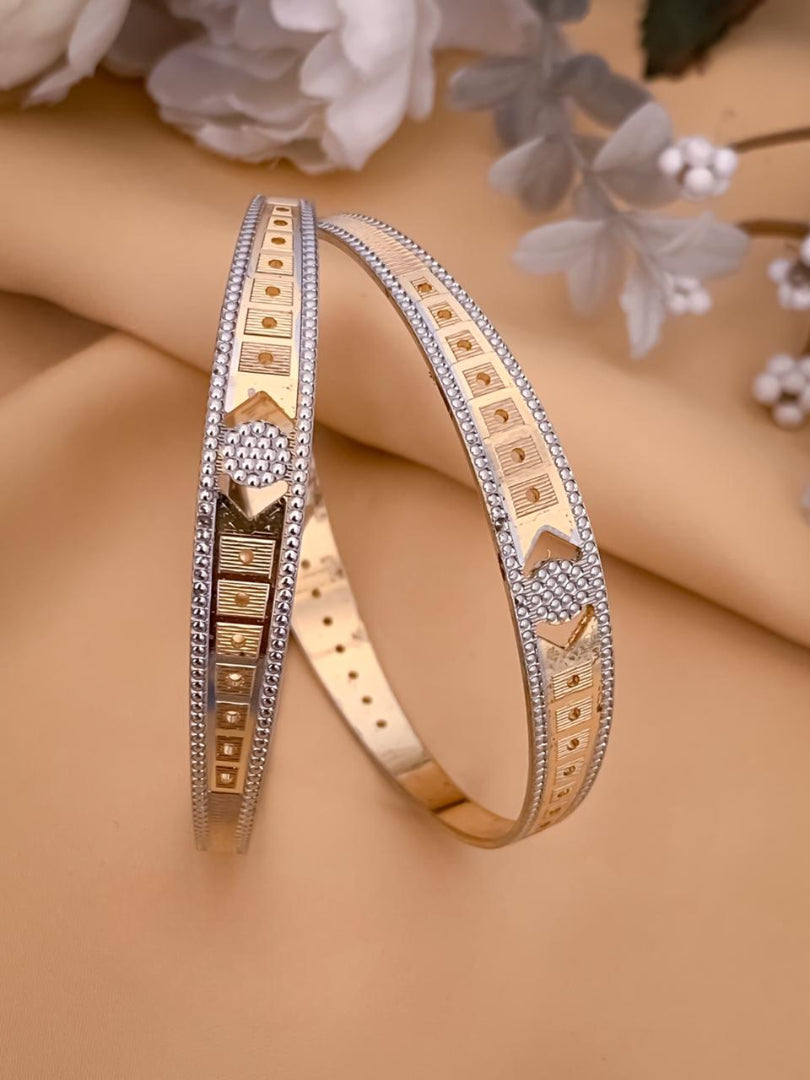 Umbrella's Royal Gold-Plated Kangan for Women