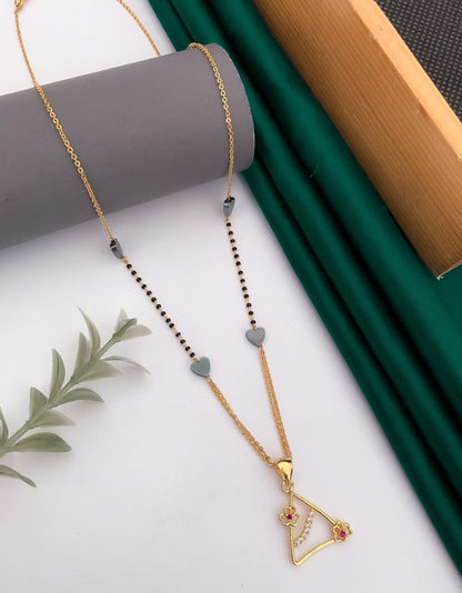 Umbrella's Golden Dokiya Necklace for Women – Traditional Indian Bridal Jewelry
